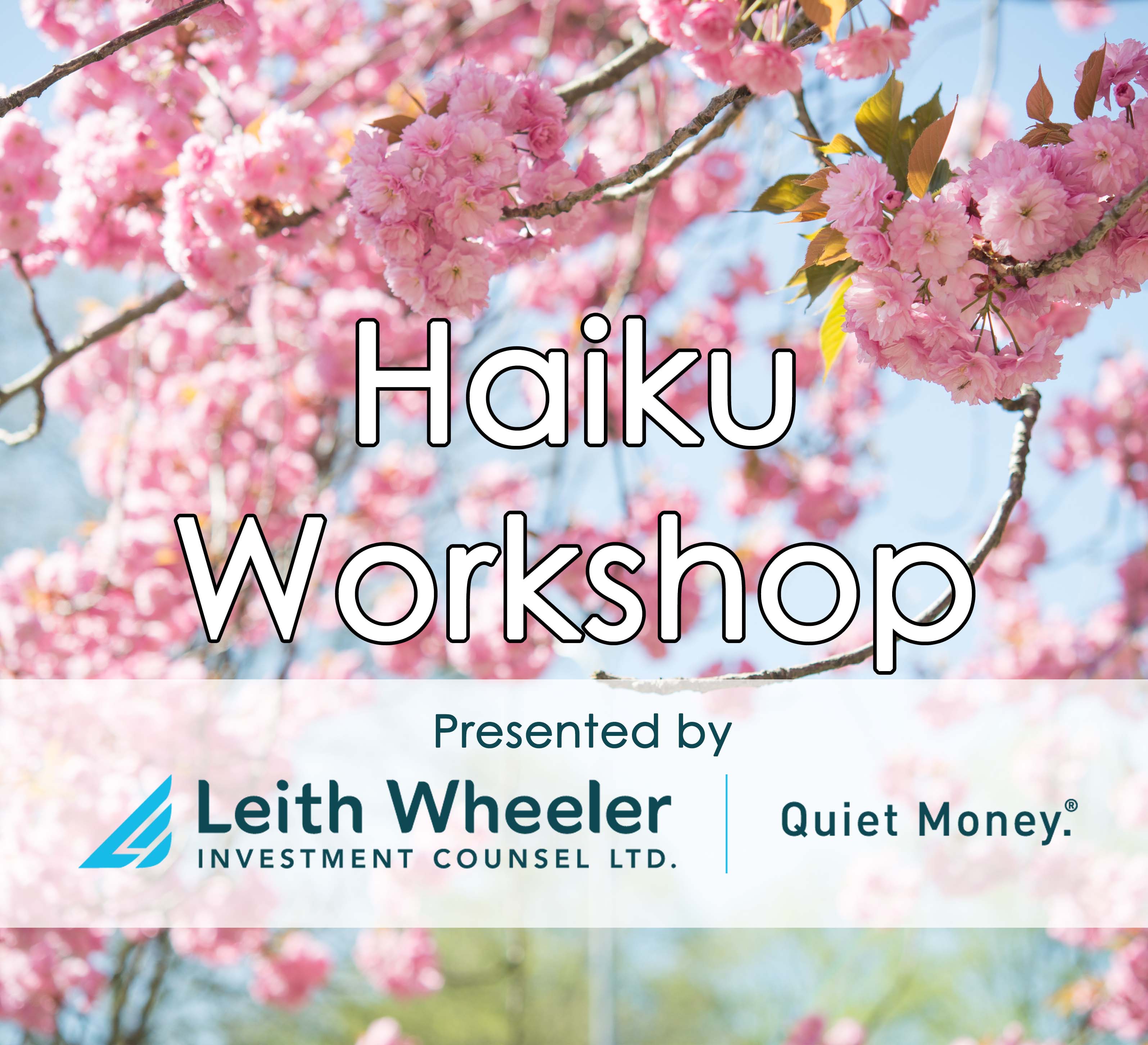 2020 "How to Haiku" Vancouver Cherry Blossom Festival